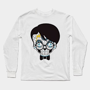 Skull of Abstract #8 Long Sleeve T-Shirt